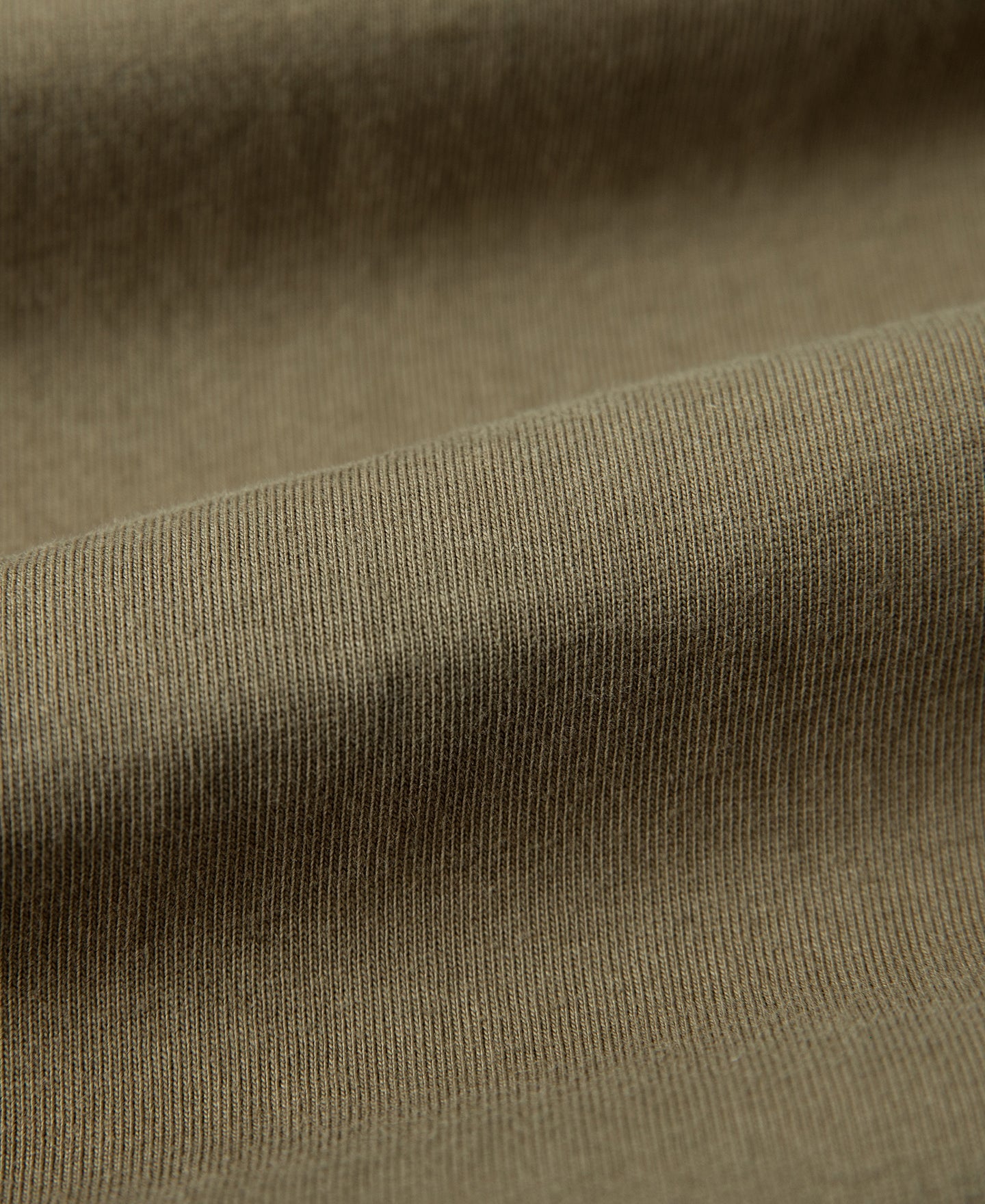 Heavyweight Plain Raglan Short Sleeve T-Shirt - Khaki