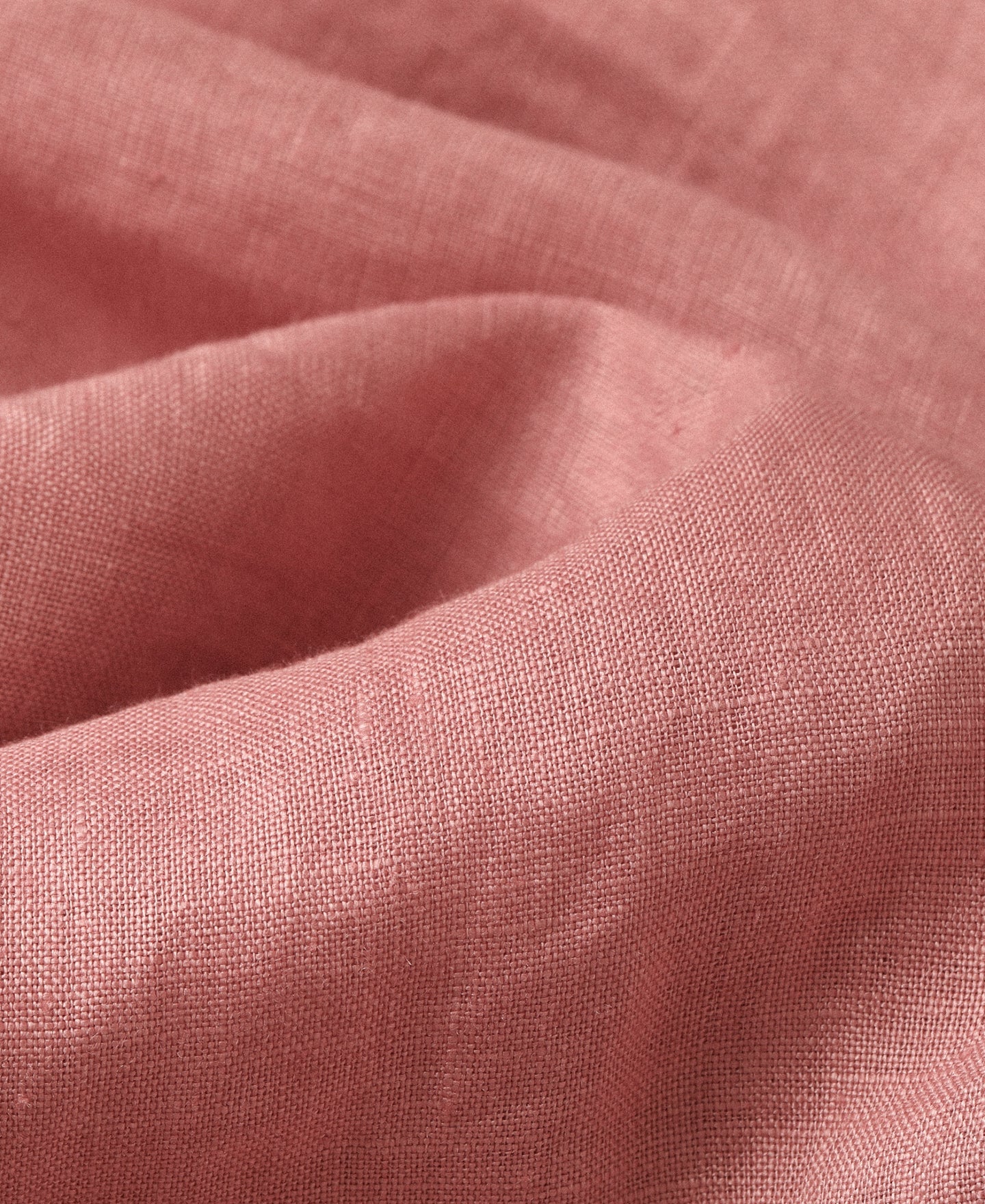 Lot 220A Cuban Collar Linen Shirt - Pink