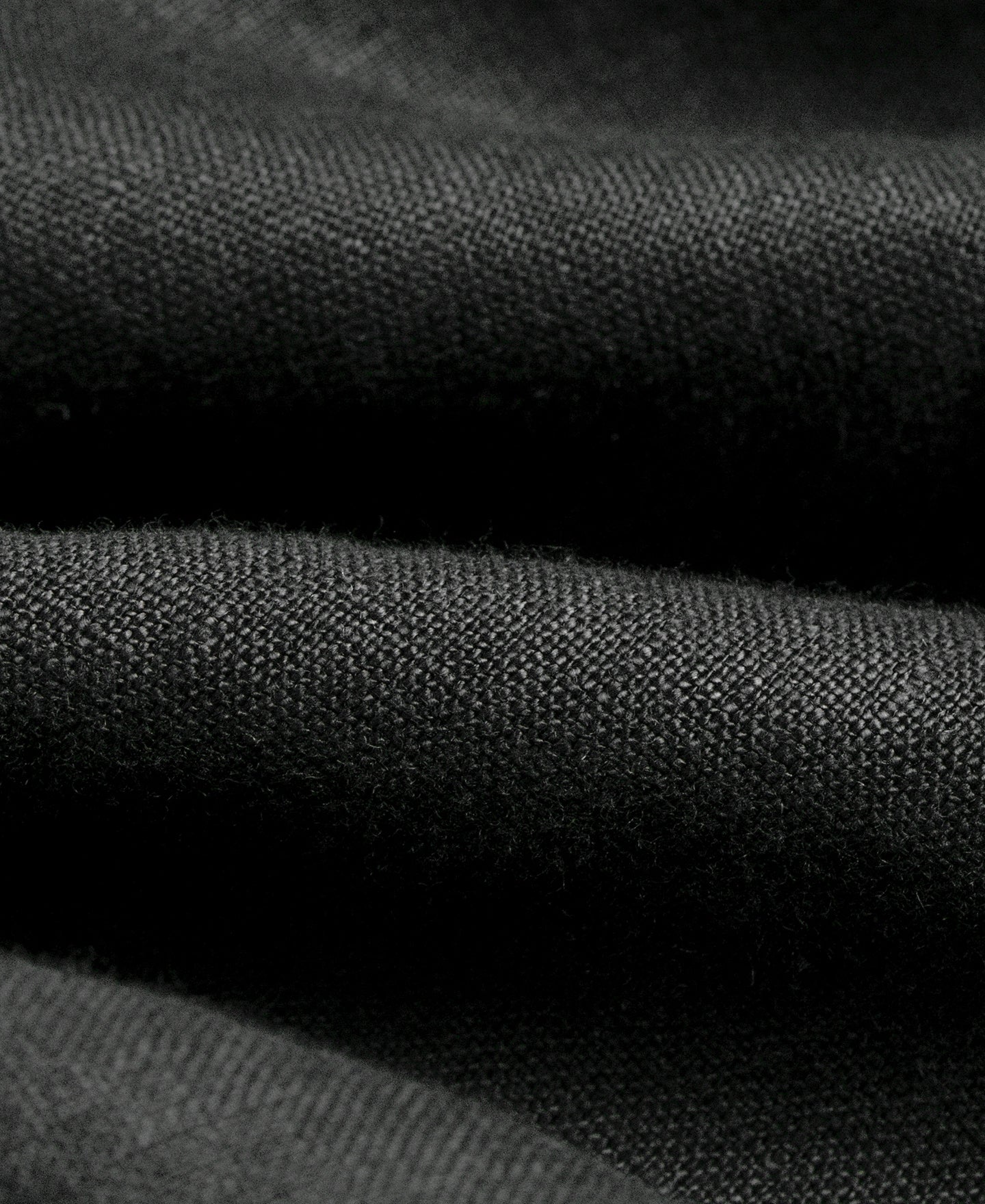 Lot 845 Linen Double Pleated Trousers - Black