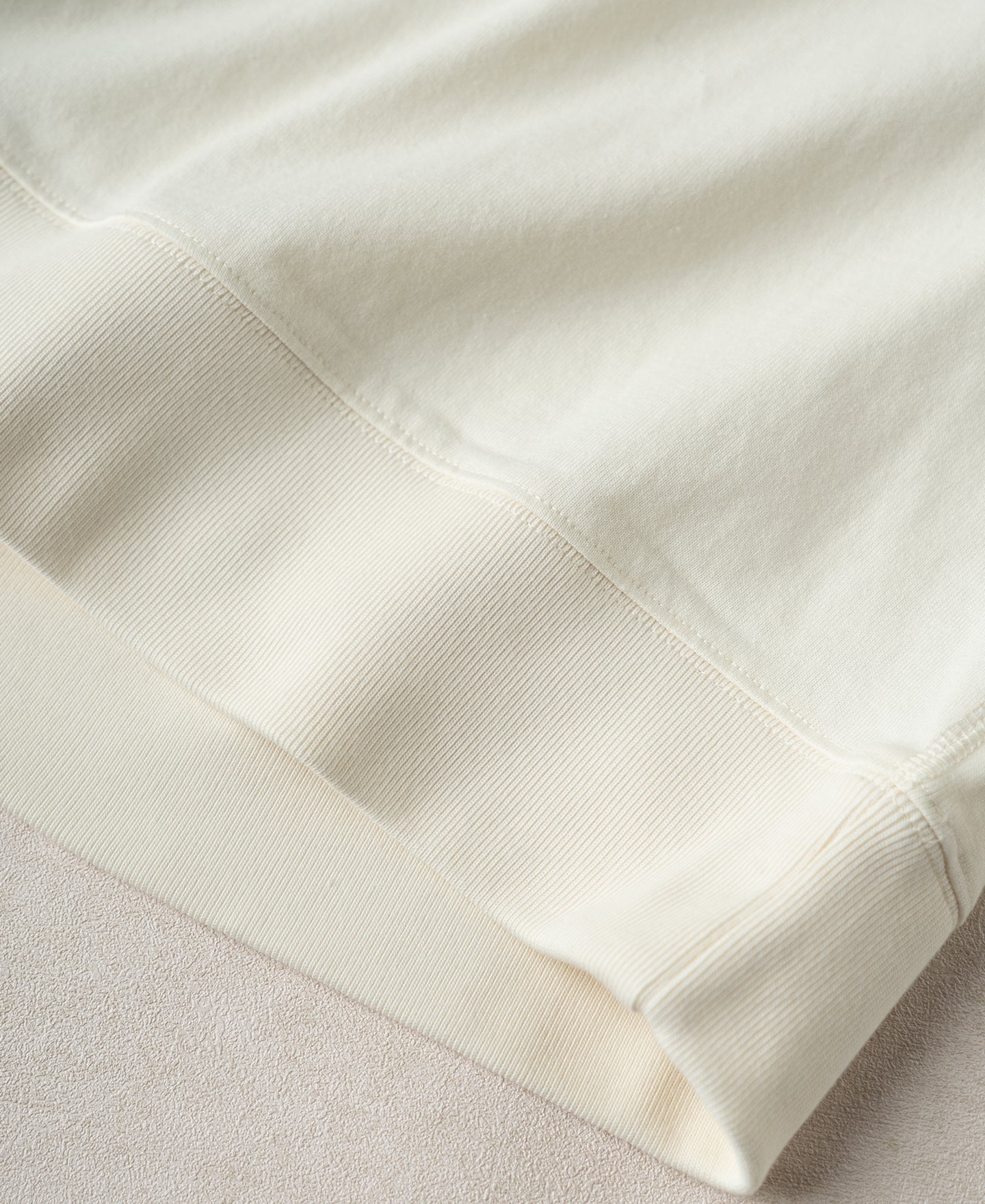 1950s V-Gusset Cotton T-Shirt - White
