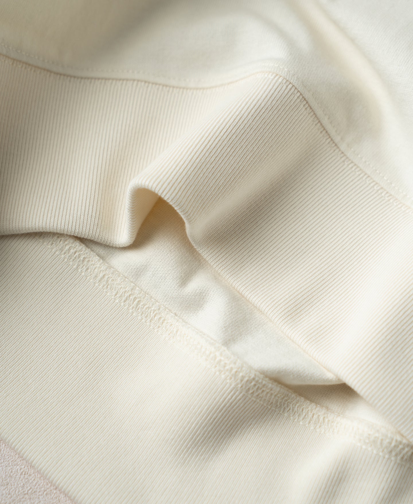 1950s V-Gusset Cotton T-Shirt - White