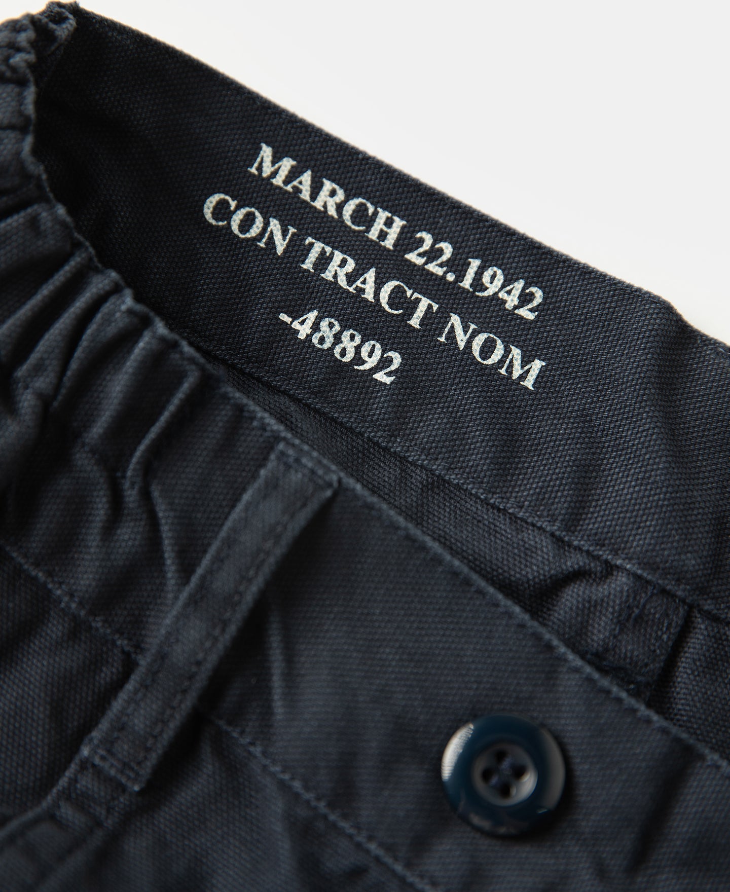 M-42 Canvas Cargo Shorts - Navy