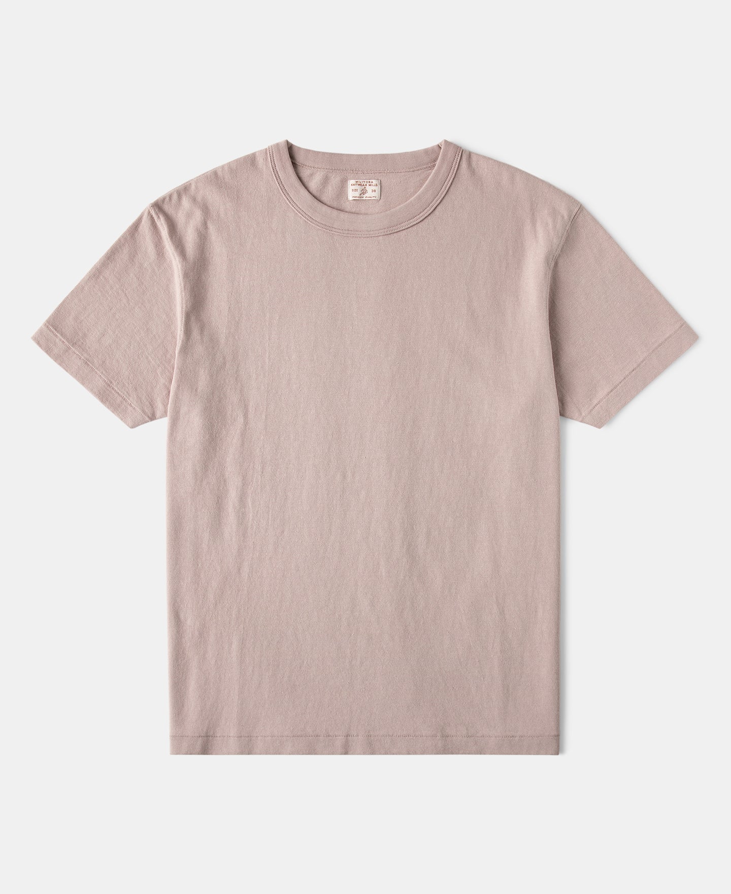 Lot 107R Cotton Tubular Crewneck T-Shirt - Pink