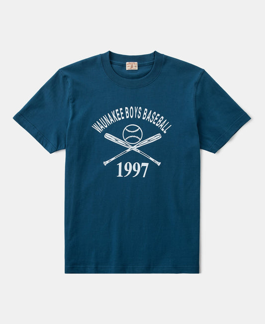 Lot 108 Cotton Crewneck T-Shirt - Crossed Bats
