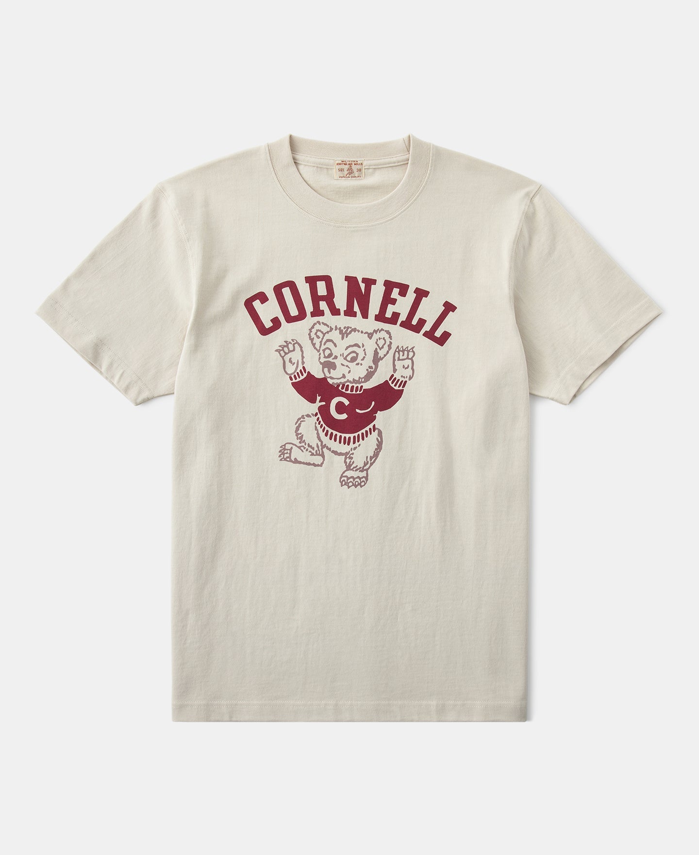 Lot 108 Cotton Crewneck T-Shirt - Varsity Bear