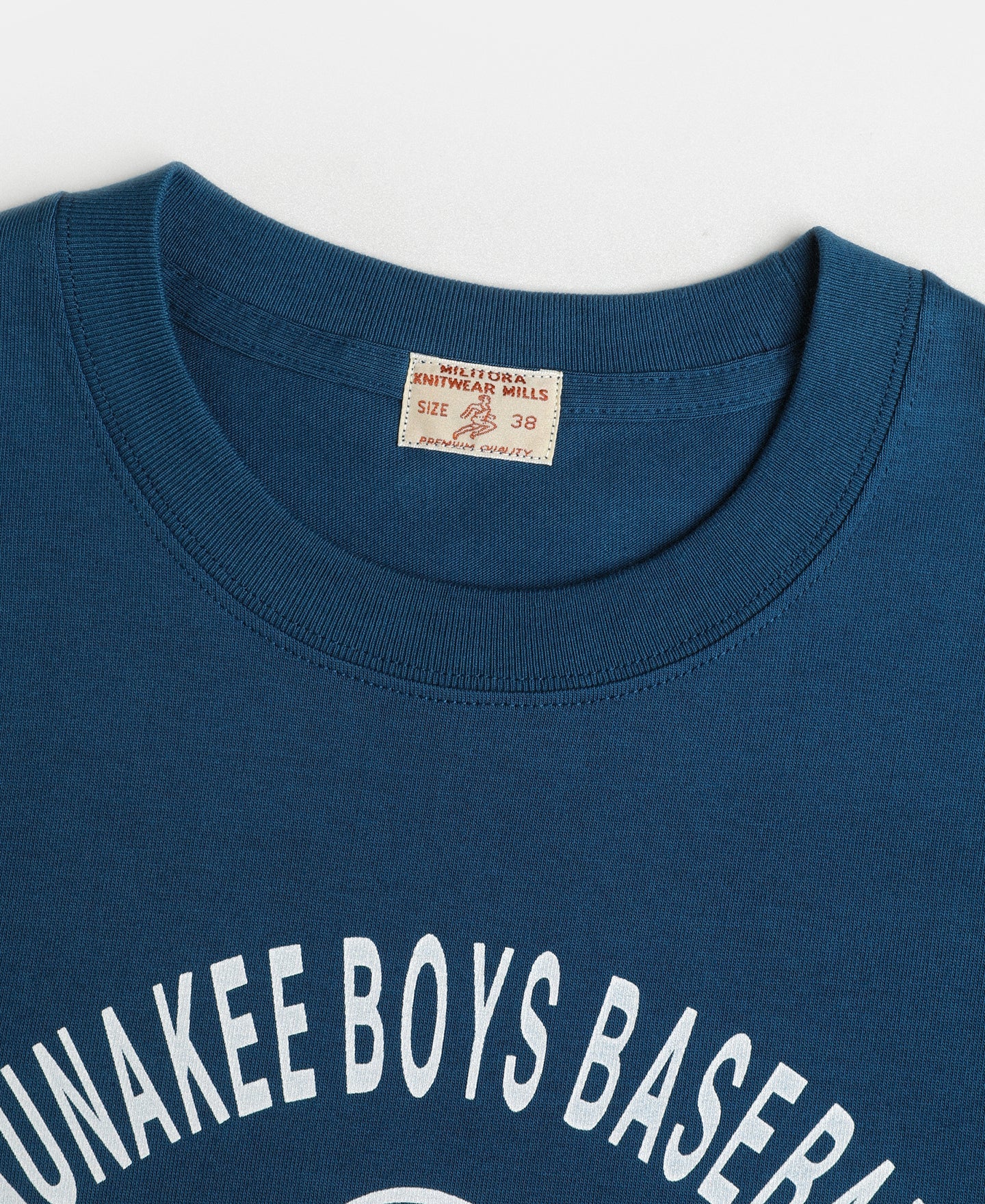 Lot 108 Cotton Crewneck T-Shirt - Crossed Bats