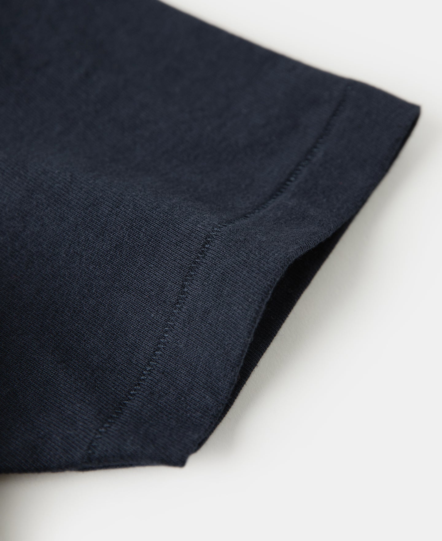 Lot 107R Cotton Tubular Crewneck T-Shirt - Indigo