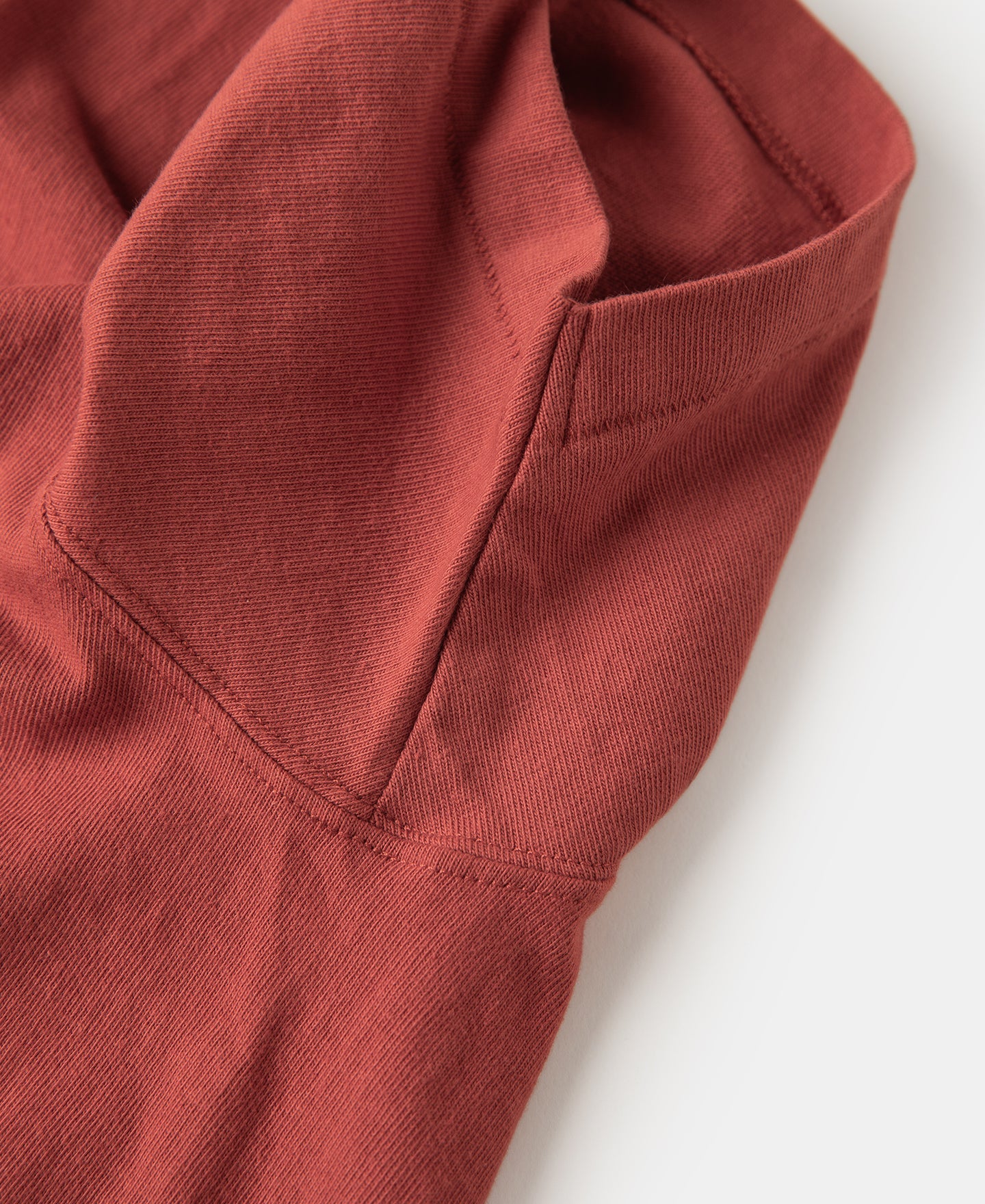 Lot 107R Cotton Tubular Crewneck T-Shirt - Brick Red